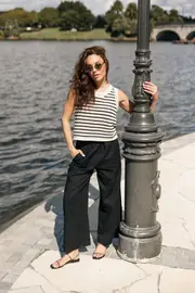 [PUP4] Soraya Pant - Black XS black