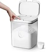 MOMEEMO Flour Container - 5.5L/5.81Qt/5KG Flour Storage Jar Flour Dispenser For kitchen storage of flour sugar rice keep flour fresh and dry easily with kitchen essentials Kitchen Essentials