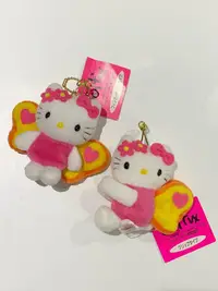 在飛比找Yahoo!奇摩拍賣優惠-Hello Kitty vivitix蝴蝶 掛件 正身加側身