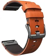 [PTLYE] 22mm 26mm Quickfit Watch Strap For Garmin Fenix8 8X 7 7X 6 6X Pro 5X 5 Plus 3HR 935 945 S60 Genuine Leather Band