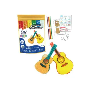 【T&U 泰允創意】3D列印筆材料包–吉他Guitar(DIY 手作 兒童玩具 3D 顏料隨機)