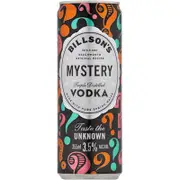 Billson's Mystery Flavour Vodka Mixed Drink 355mL