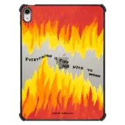 iPad Air 11-inch (M2/M3) iPad Impact Case Everything Is Fine No Need To Worry iPad Case