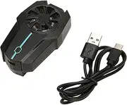 Cell Phone Cooler, Super Silent Mobile Phone Radiator Cooler with Clip, Three Gear Wind Uniform Heat Dissipation Cooling Fan for Gaming Live Streaming Outdoor Vlog