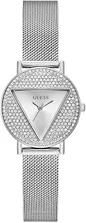 [GUESS] Silver Mini Iconic Glitz Mesh Watch
