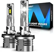 NOVSIGHT 880 LED Fog Light - 1:1 Mini Size,16000LM 600% Brightness, 6500K Cool White 899 LED Fog Light Bulb, Wireless Plug and Play 885/893 Fog Light,IP68 Waterproof, Pack of 2