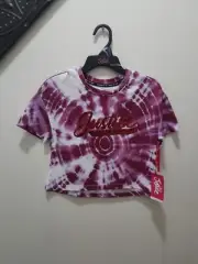 Girls Justice Size XS 5-6 Top Tye Dye Shirt NWT