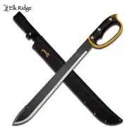 Elk Ridge Black & Gold Machete - K-ER-279L