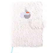 DTB61035 A6 Plush Snowman Notebook Schedules Planer Girls Diary Notepad Christmas Gifts