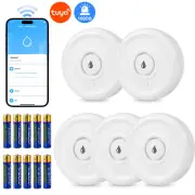 1~5PCS Smart Water Leak Sensor Detector APP Alarm WiFi Home Water Leak Detector