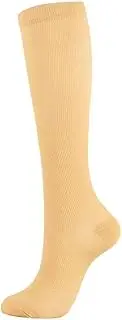 VCODWCSJO 5 pairs Compression Socks For Men Women Promote Blood Circulation Tight Socks For Nurses Medical Treatment Pregnancy Gym Hiking Running
