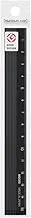 Midori Aluminium Ruler 15cm Black (42256006)