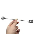 Stainless Honey Dipper Swizzle Spoon Stick Egg Beater Mixing Whisk TooATAU