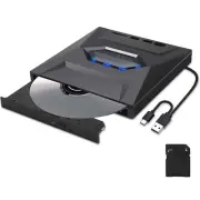 1 PC 5 in1 USB 3.0 External CD DVD Drive Player Burner Writer For Laptop Desktop
