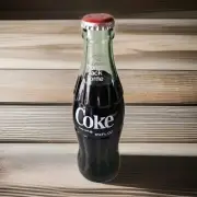 Vintage Coca-Cola Coke 1980s Returnable 6.5 FL Oz 1 Full Bottle w/Cap + 3 Empty