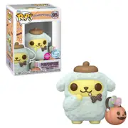 Sanrio Pompompurin (Halloween) Flocked Funko POP! Vinyl
