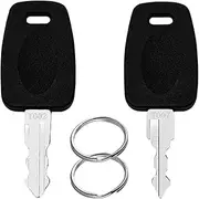 [WAH LIN PARTS] 2 Keys for TSA007 TSA002 Master Luggage Keys with TSA007 Keys & TSA002 Keys, Universal Emergency TSA Keys for Luggage Suitcase Password Locks and Backpacks TSA Locks