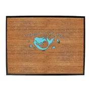 Washed Up Like This Mermaid - Funny Novelty Doormat Man Cave Floor mat