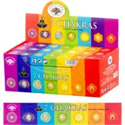 Crystal Wonderland 7 Chakras 144 Incense Sticks Green Tree
