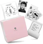 M02 Mini Portable Pocket Printer- Portable Bluetooth Wireless Thermal Sticker Pr