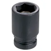 Grey Pneumatic 913MG 1/4" Drive x 13mm Magnetic Standard Socket