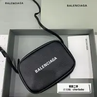 在飛比找蝦皮購物優惠-【安欣二手】BALENCIAGA 巴黎世家 黑色 柔軟粒面皮