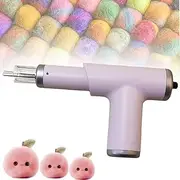 Handheld Felt Punching Machine, Electric Wool Felting Tool, Wool Felting Needle Tools, Craft Wool Felt DIY Stitch, 4 Needle Quick Tool, Built-in Speed Regulator, for Craft Make Felt Animals