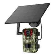 4G Solar Outdoor Hunting Camera with Infrared Night Vision Inductive Camera