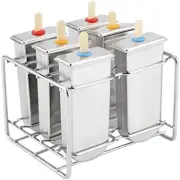 Stainless Steel Ice Popsicle Molds Kit Ice Makers with Tray Industrial Home Kitc