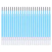 24 Pcs 0.8mm Medium Point Pastel Coloring Pen Ink Gel Pen Refills, Blue