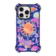 iPhone 16 Pro Bounce Case MagSafe Compatible Space Garden