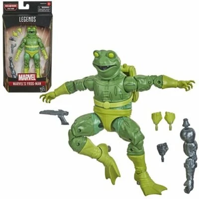 IN STOCK! Spider-Man Marvel Legends 6-Inch Frog-Man Action Figure BY HASBRO