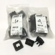 Lot of 19 Phoenix Contact VS-A-F-IP67-BK Panel Mounting Frames for RJ45 Sockets