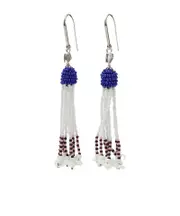 NUNA EARRINGS One size white and silver