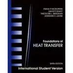 【夢書/21 H0 H5】FOUNDATIONS OF HEAT TRANSFER 6E