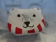 Vera Bradley Ionic Polar Bear Cosmetic in Beary Merry