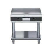 Waldorf Bold GPLB8900E-LS - 900mm Electric Griddle Low Back Version - Leg Stand