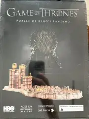 Game of Thrones Puzzle of King's Landing 3D Puzzle 260 Pieces - NEW IN BOX SEALE