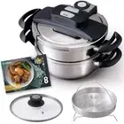 Light Heat Cost Saving Time Iris Oyama Pressure Cooker 3L 5L Pot IH Compati 924