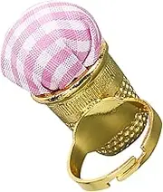GARIOUANS Lovely Finger Pin Cushion Reusable Needle Cushion for Convenient Sewing and Embroidery Compact and Easy to Carry Sewing Tool for DIY Crafts and Needlework