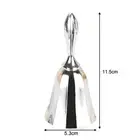 Sleek Design Metal Service Hand Bell Perfect for Weddings or Gatherings