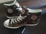 Carhartt X Converse Chuck Taylor 70 Hi Covert Green / Dark Earth/ Uk 13