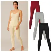 ENGEL Women’s Thermal Base Layer Leggings , 70% Organic Merino Wool 30% Silk