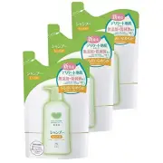 Cow brand additive-free shampoo moist packed three sets for exchange (three 380m