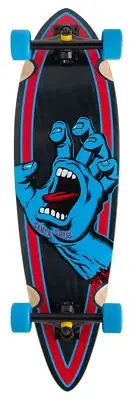Santa Cruz Screaming Hand Pintail Cruzer Complete Skateboard 9.2 x 33