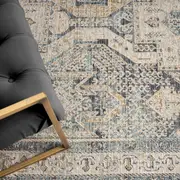 Allen Aitken Grey Beige Rug