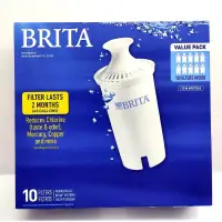 在飛比找露天拍賣優惠-Brita 濾水壺圓形濾心 濾芯 10入裝 Classic 