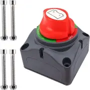 1-2-Both-Off Battery Disconnect Switch 12-48 V Battery Master Cut Shut Off Iso..