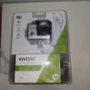 Vivitar DVR781HD High Definition Action Cam Waterproof Case Helmet / Bike Mounts