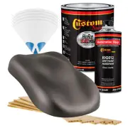 HOT ROD FLATZ Meteor Gray Metallic Gallon Kit URETHANE Flat Auto Car Paint Kit